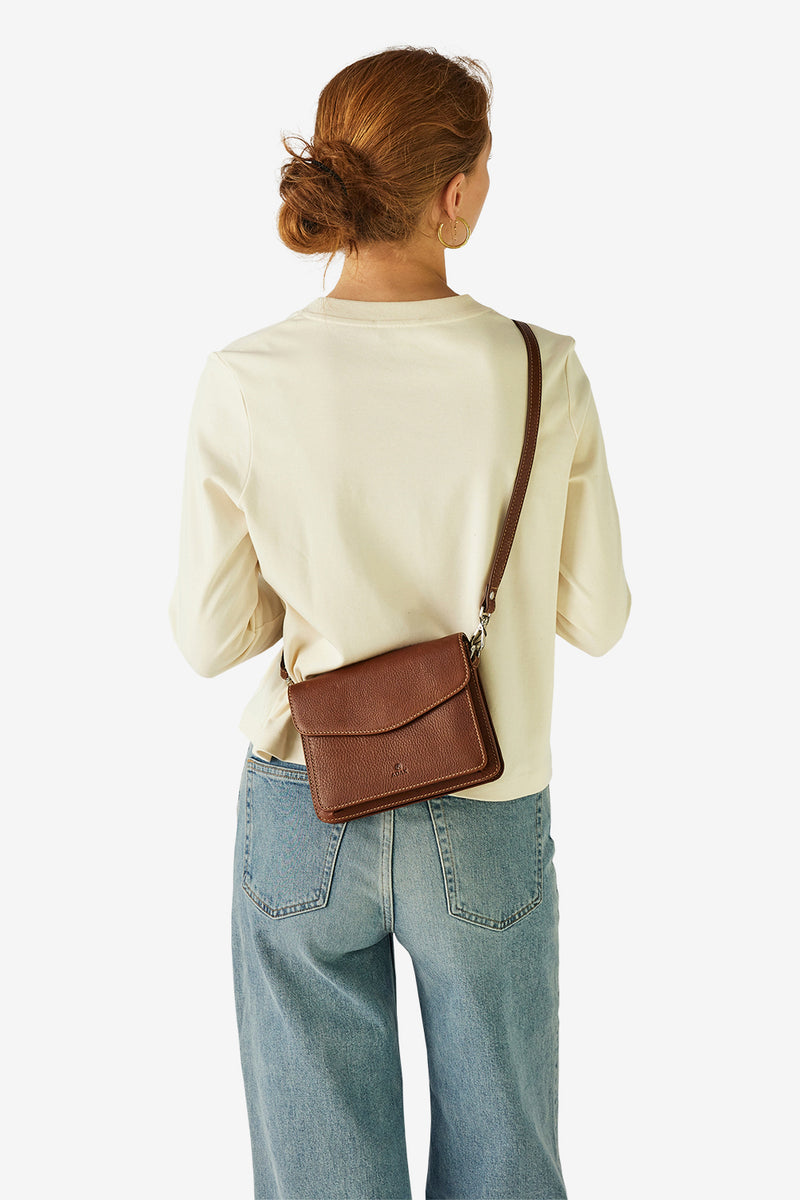 Cormorano shoulder bag Thea Coffee