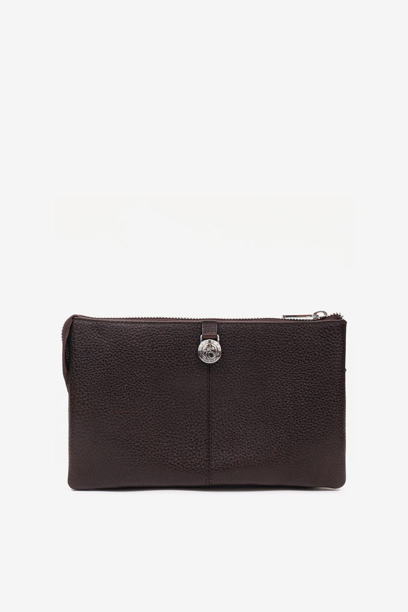 Cormorano combi clutch Silja Chocolate - ADAX - Clutches