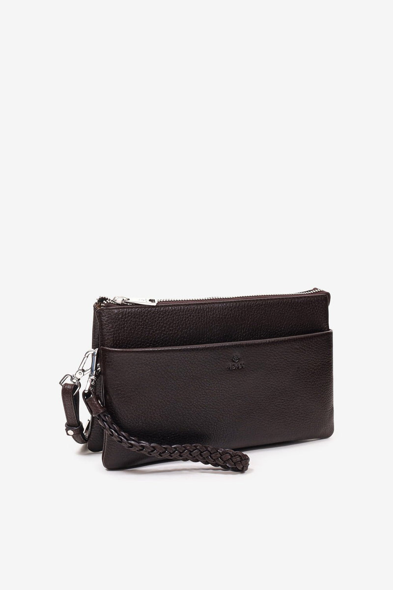 Cormorano combi clutch Silja Chocolate - ADAX - Clutches