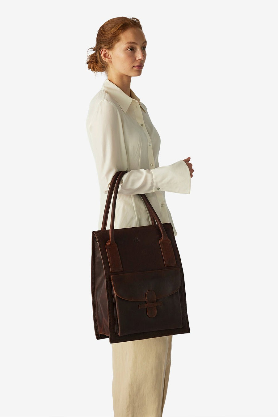 Ragusa shopper Tina Dark brown - ADAX - Shopper