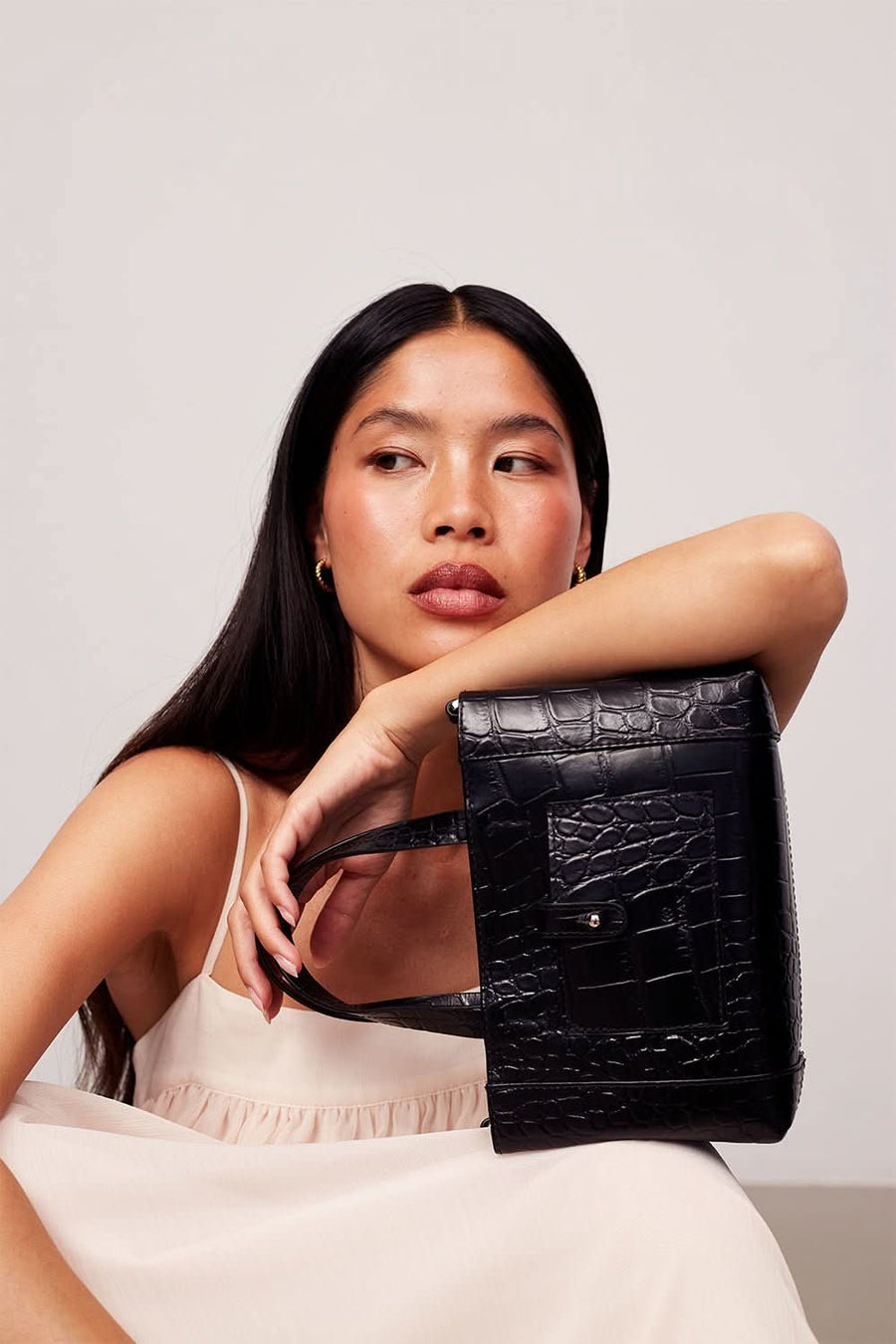 Teramo handbag Frida Black - ADAX - Tasker