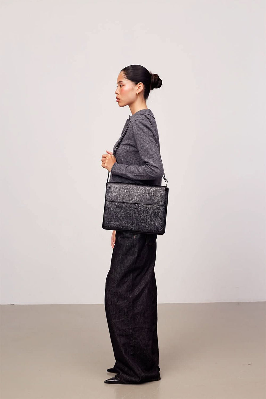 Firenze sleeve Kirsten 14' Black - ADAX - Computertasker