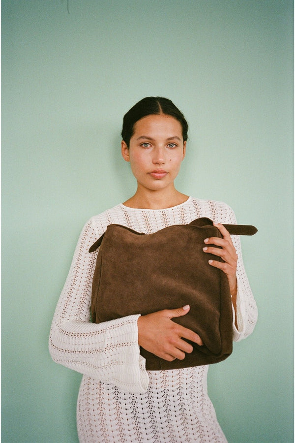 Rozzano shoulder bag Lolly Chocolate - ADAX - Skuldertasker