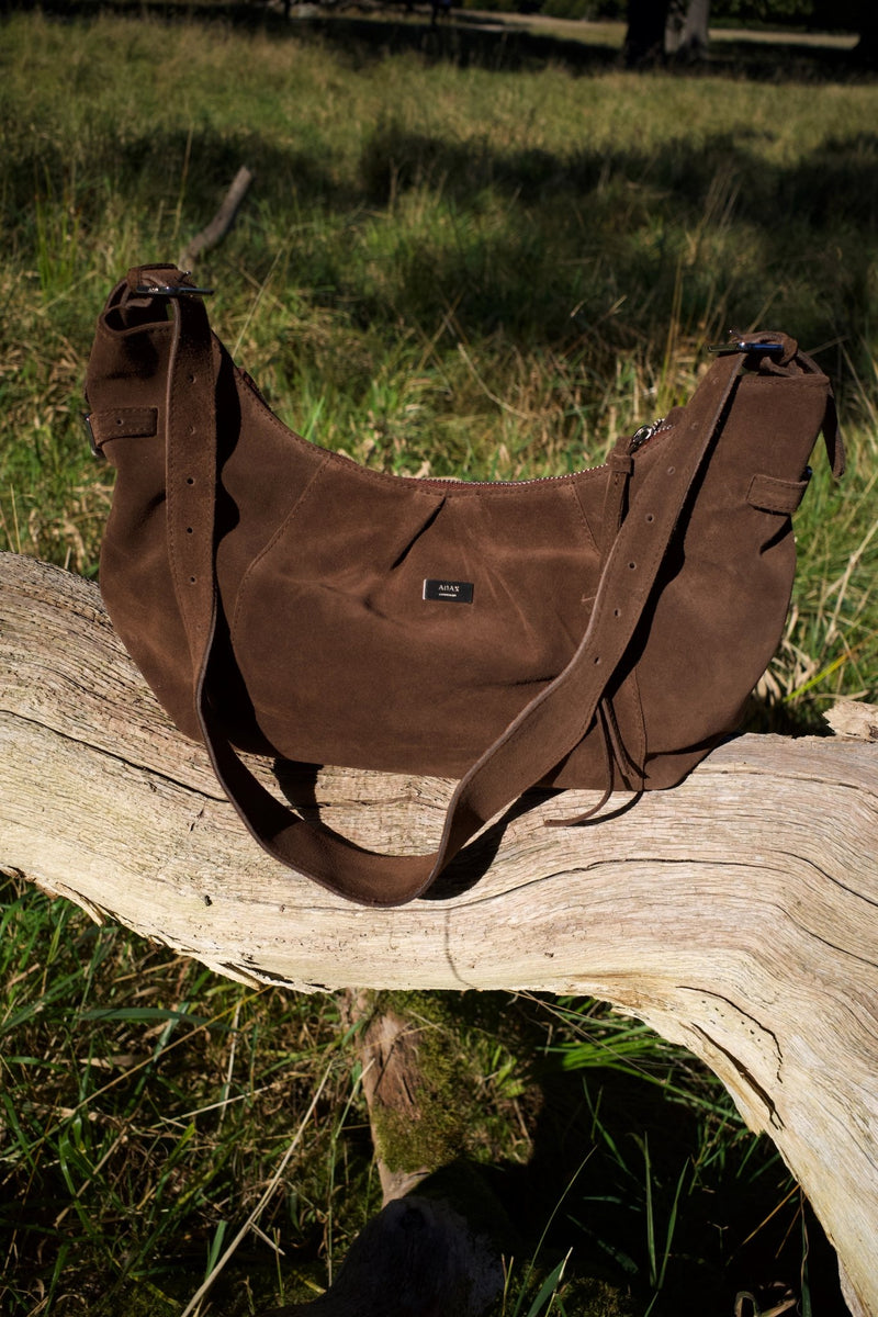 Rozzano shoulder bag Pascale Chocolate - ADAX - Skuldertasker