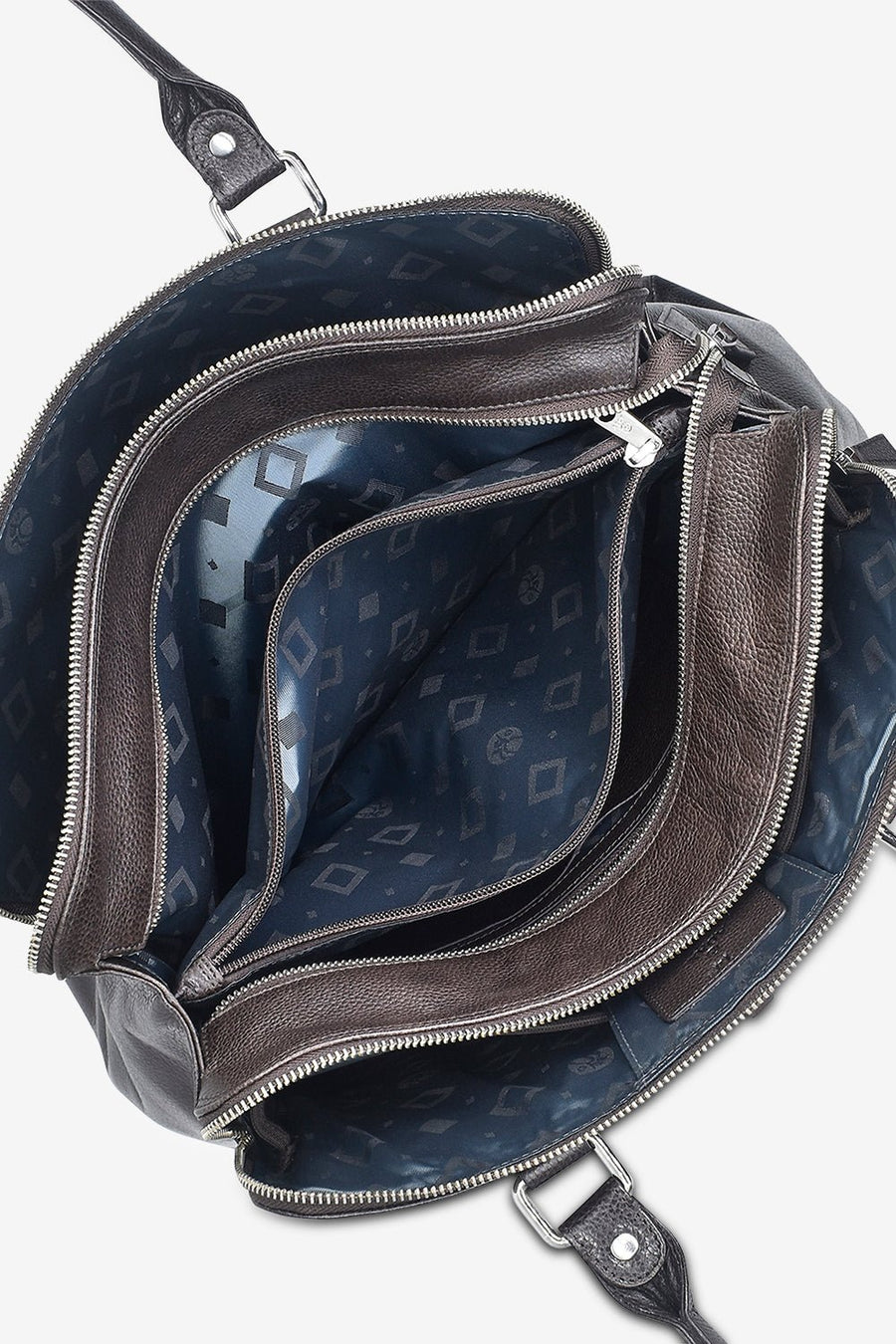 Napoli handbag Gerda 14¨ Dark brown - ADAX - Arbejdstasker