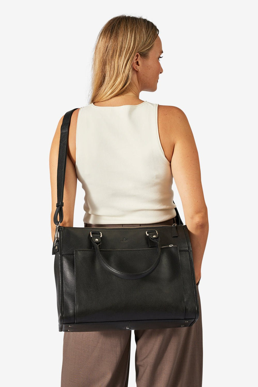 Napoli working bag Lulu 14¨ Black - ADAX - Arbejdstasker