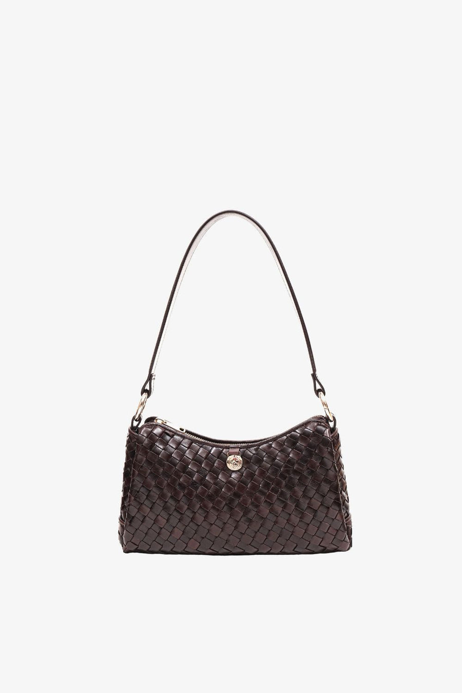 Salerno shoulder bag Eleonora Dark brown - ADAX - Skuldertasker