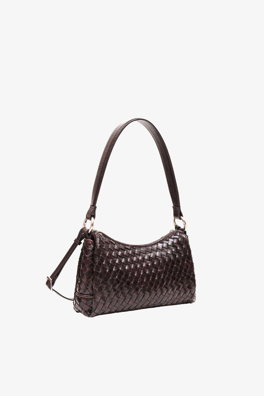 Salerno shoulder bag Eleonora Dark brown - ADAX - Skuldertasker
