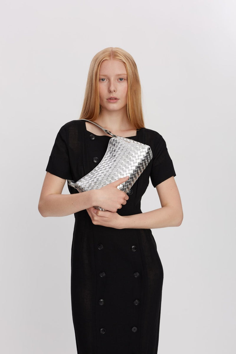 Salerno shoulder bag Eleonora Silver - ADAX - Tasker