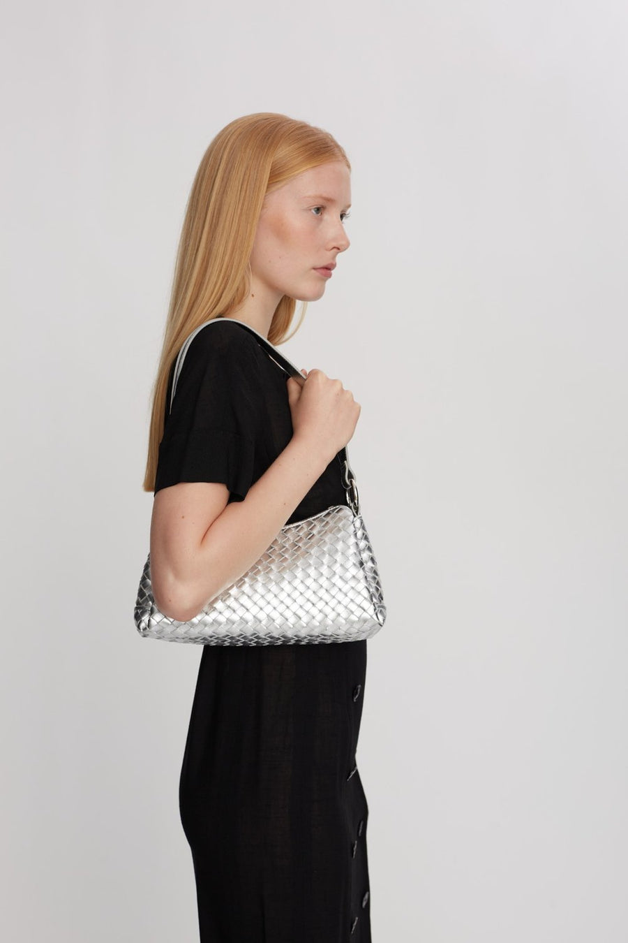 Salerno shoulder bag Eleonora Silver - ADAX - Tasker