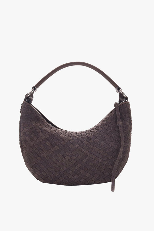 Rozzano Marlin braided Grey - ADAX - Håndtasker