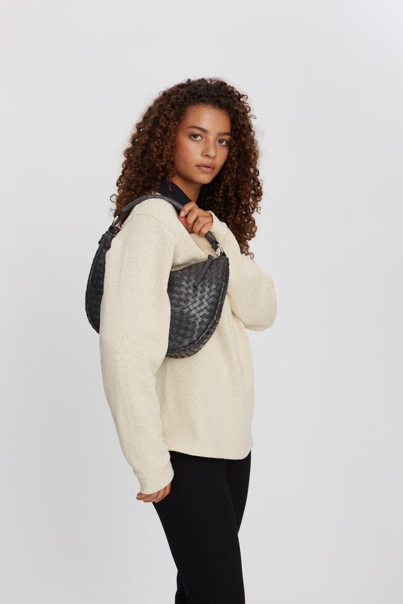 Salerno shoulder bag Marlin Charcoal - ADAX - Skuldertasker