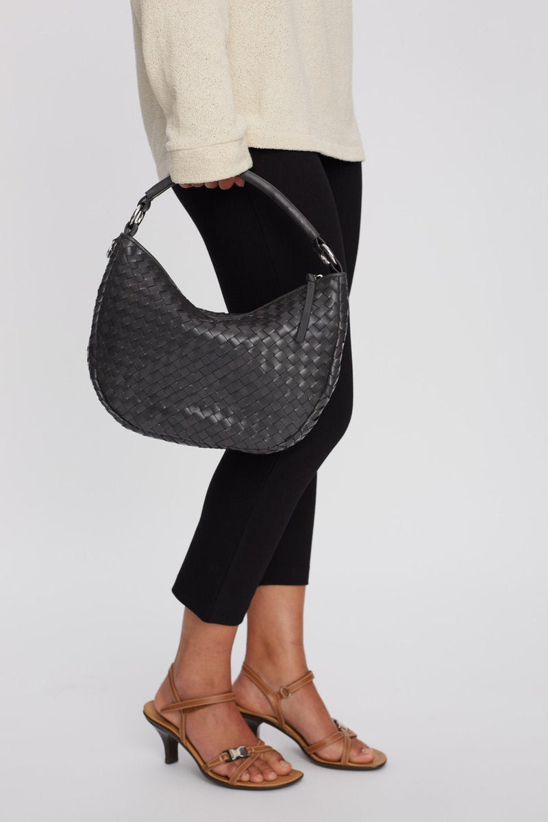 Salerno shoulder bag Marlin Charcoal - ADAX - Skuldertasker