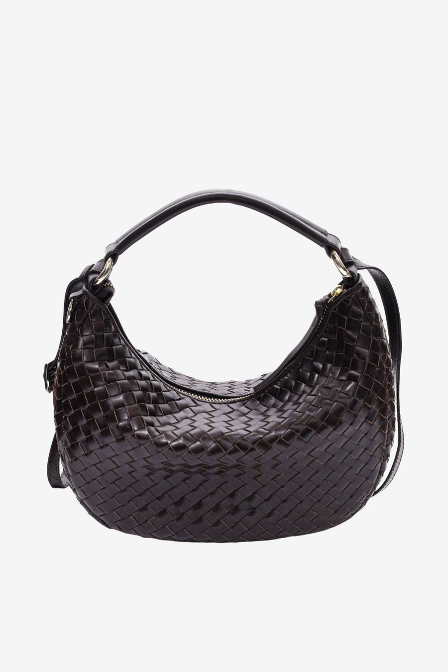 Salerno shoulder bag Marlin Dark brown - ADAX - Skuldertasker