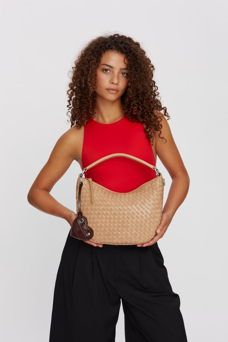 Salerno shoulder bag Marlin Sand - ADAX - Skuldertasker