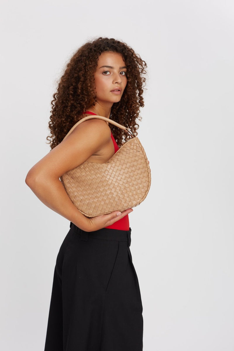 Salerno shoulder bag Marlin Sand - ADAX - Skuldertasker