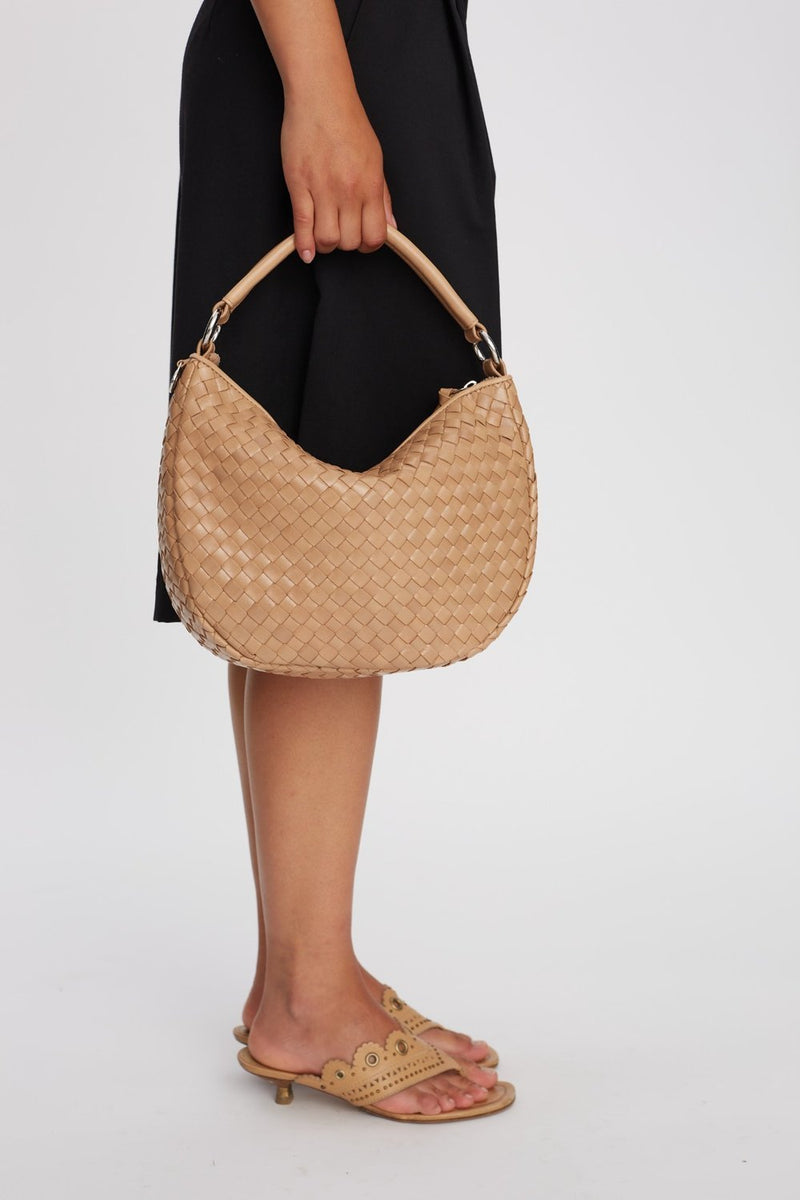 Salerno shoulder bag Marlin Sand - ADAX - Skuldertasker