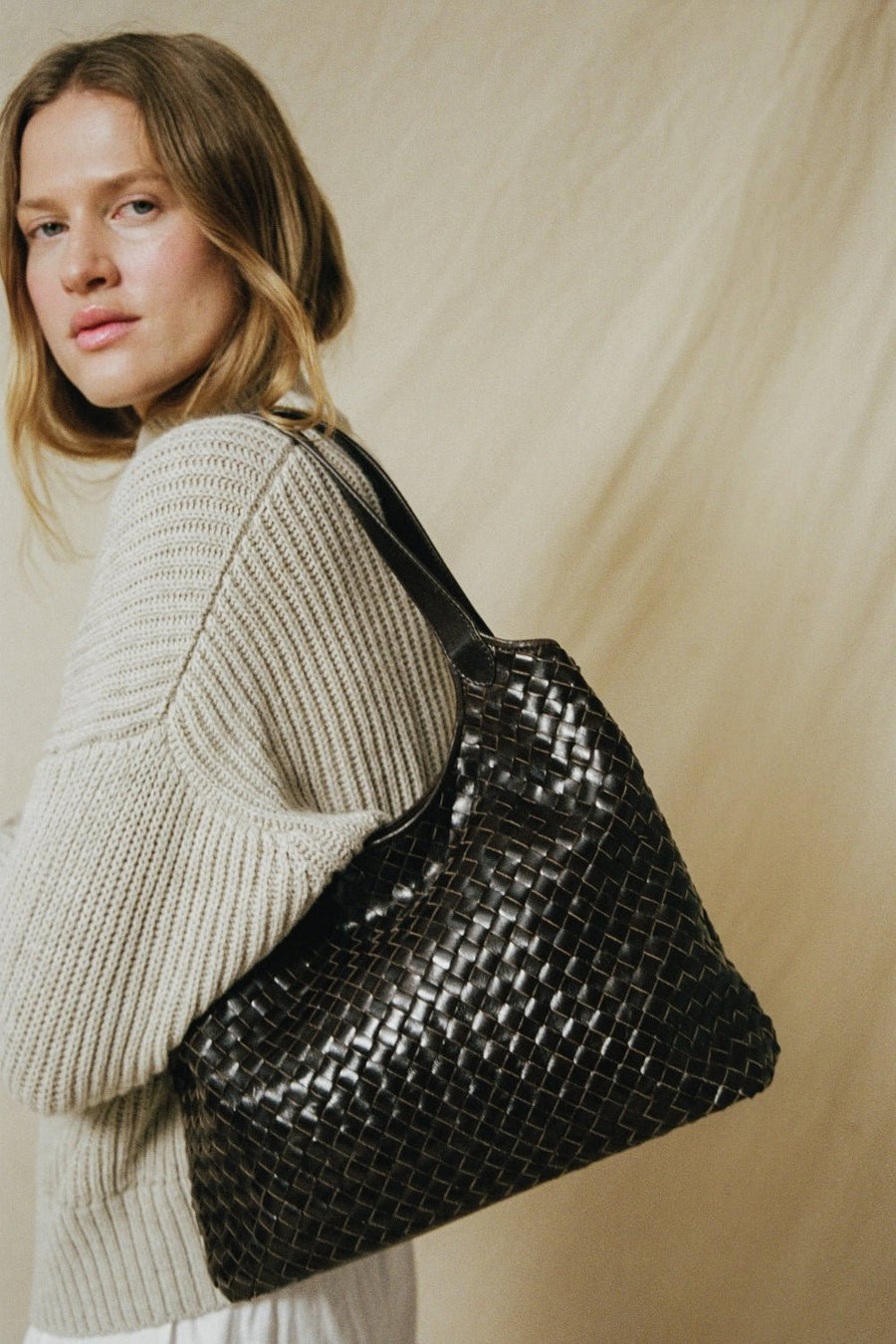 Salerno shoulder bag Alica Dark brown - ADAX - Arbejdstasker
