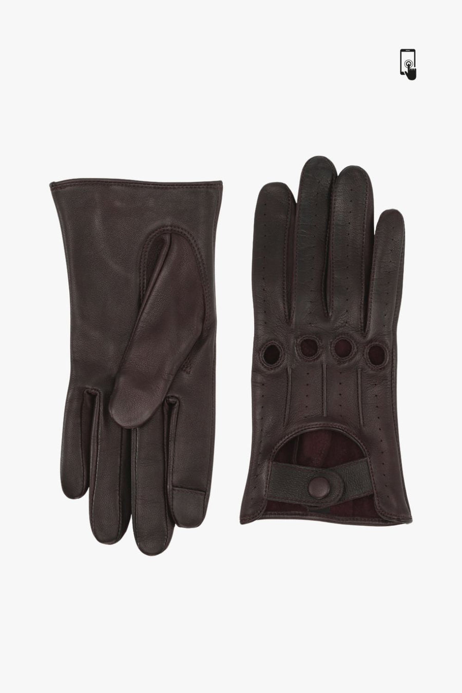 Adax glove Isabella Dark brown - ADAX - Handsker