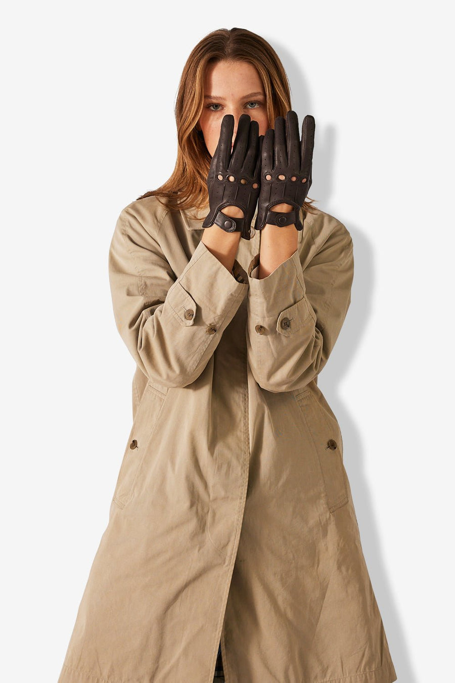 Adax glove Isabella Dark brown - ADAX - Handsker