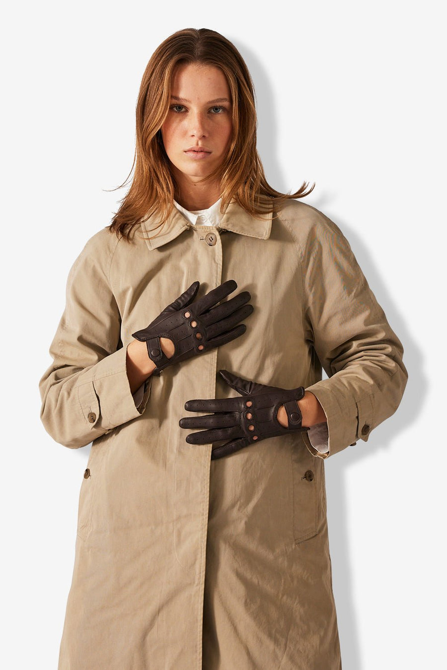 Adax glove Isabella Dark brown - ADAX - Handsker