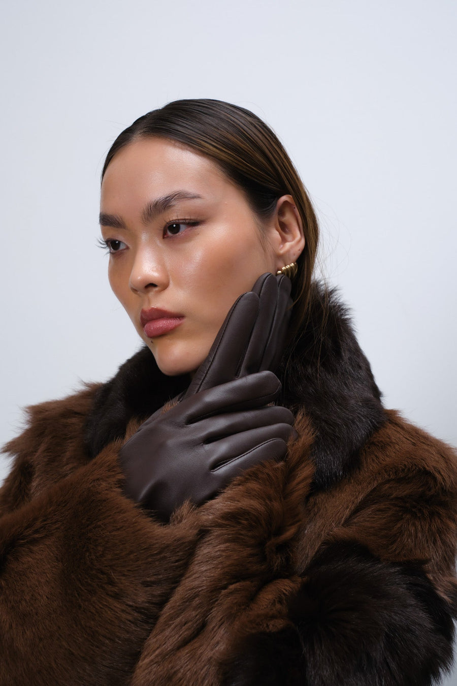 Adax glove Simonia Dark brown - ADAX - Handsker