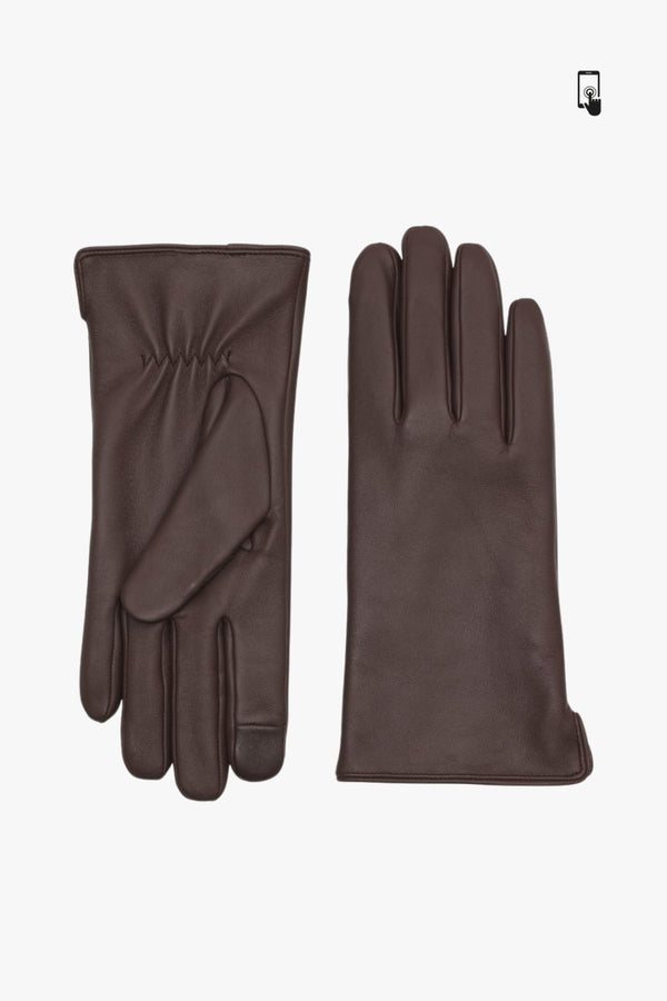 Adax glove Xenia Chocolate