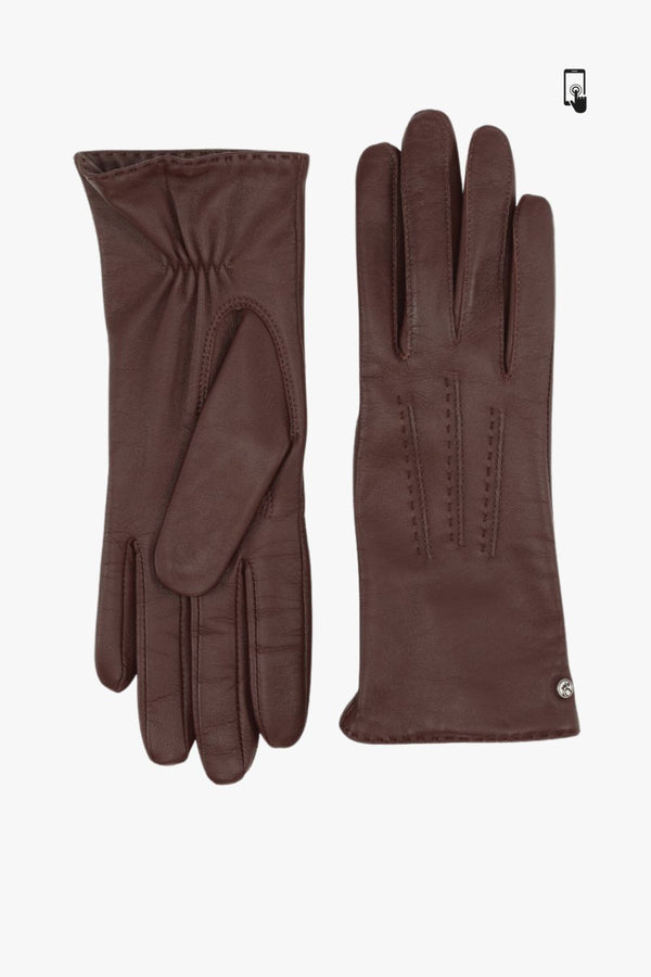 Adax glove Sisse Chocolate