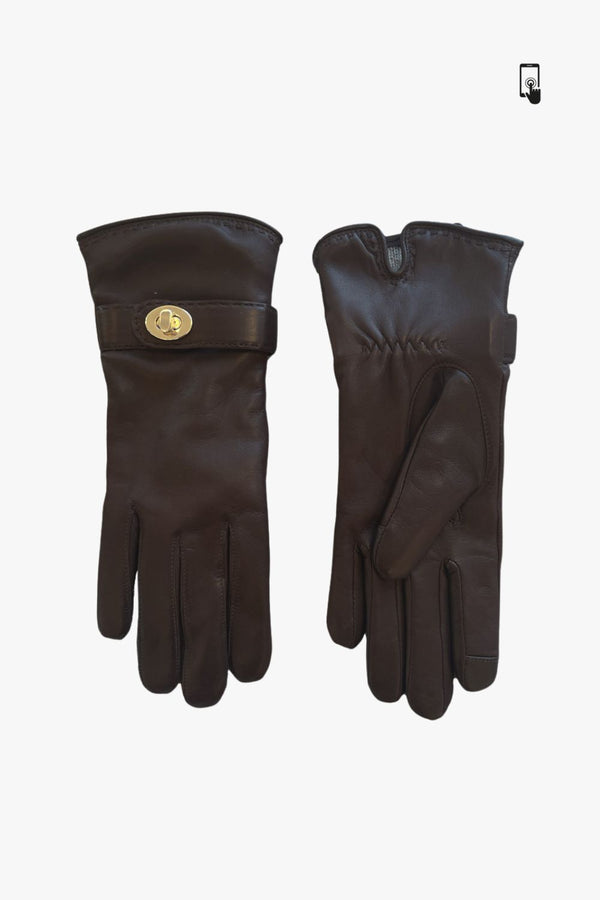 Adax glove Kaia Dark brown