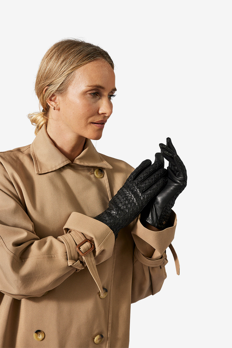 Adax glove Silke Black