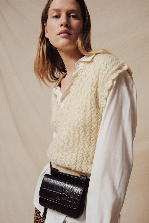 Teramo belt bag Elna Dark brown - ADAX - Bæltetasker