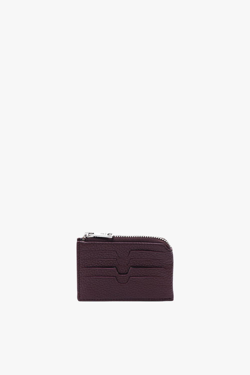 Cormorano credit card holder Susy Burgundy