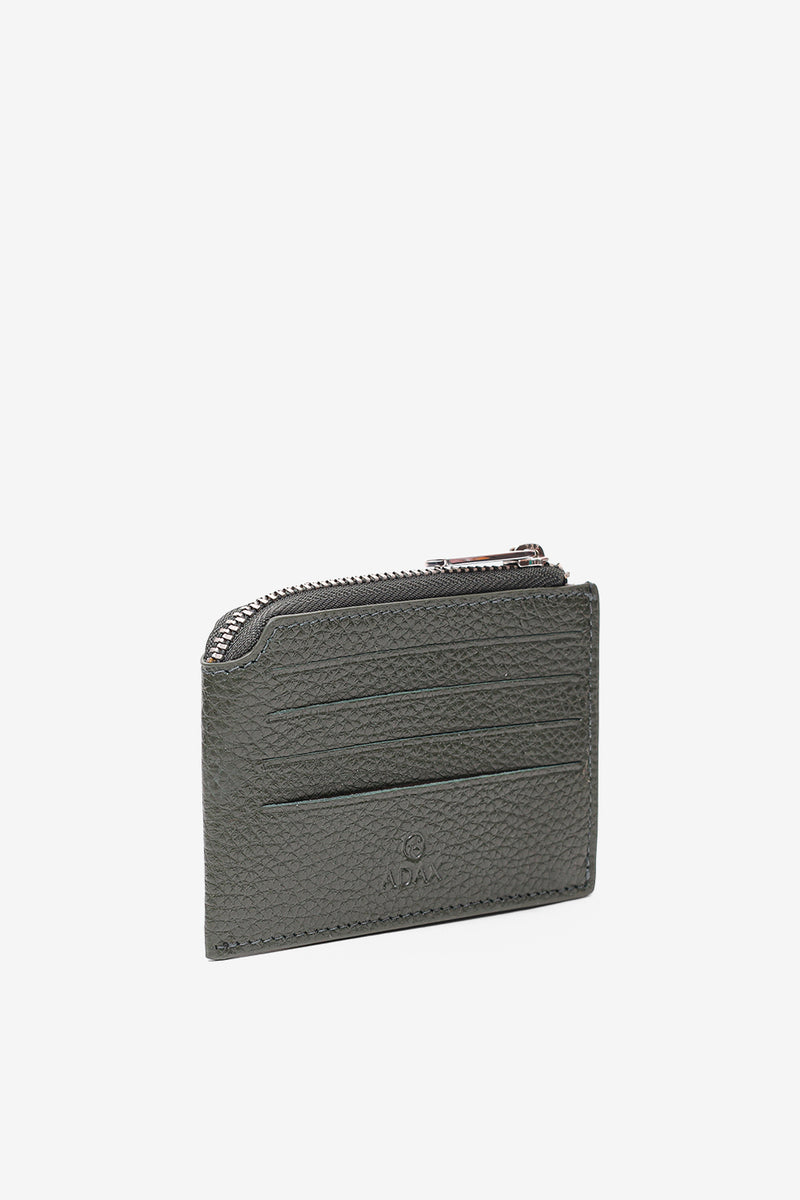 Cormorano credit card holder Susy Leaf green