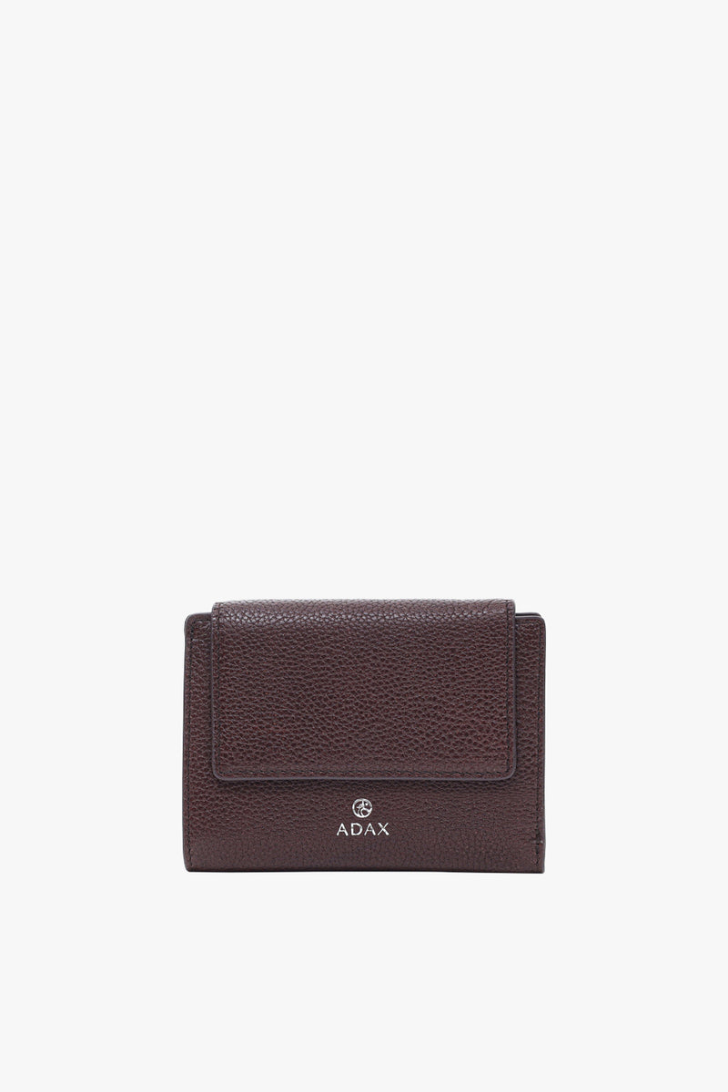 Bergamo wallet Noir Dark brown