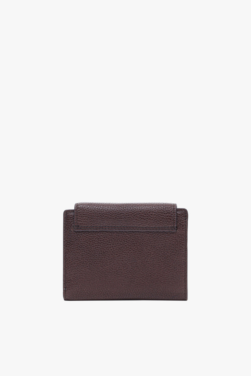 Bergamo wallet Noir Dark brown