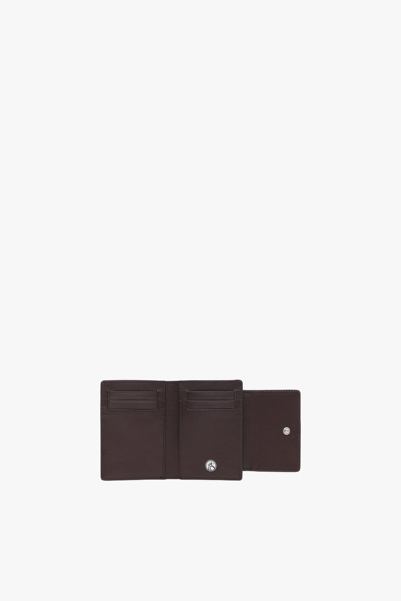 Bergamo wallet Noir Dark brown