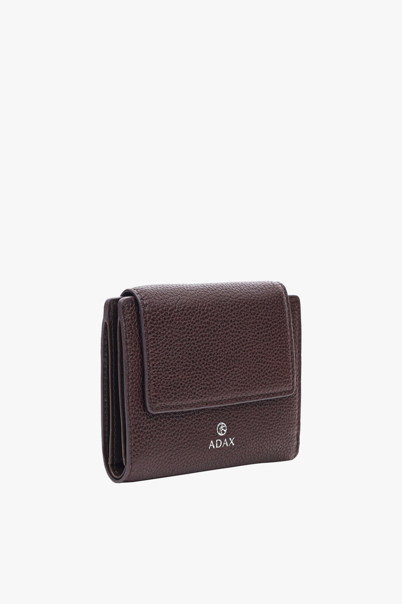 Bergamo wallet Noir Dark brown