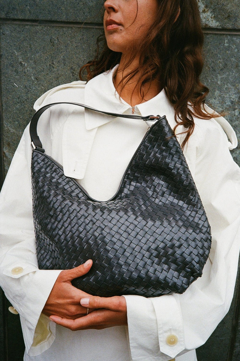 Salerno shoulder bag Mindy Charcoal - ADAX - Skuldertasker