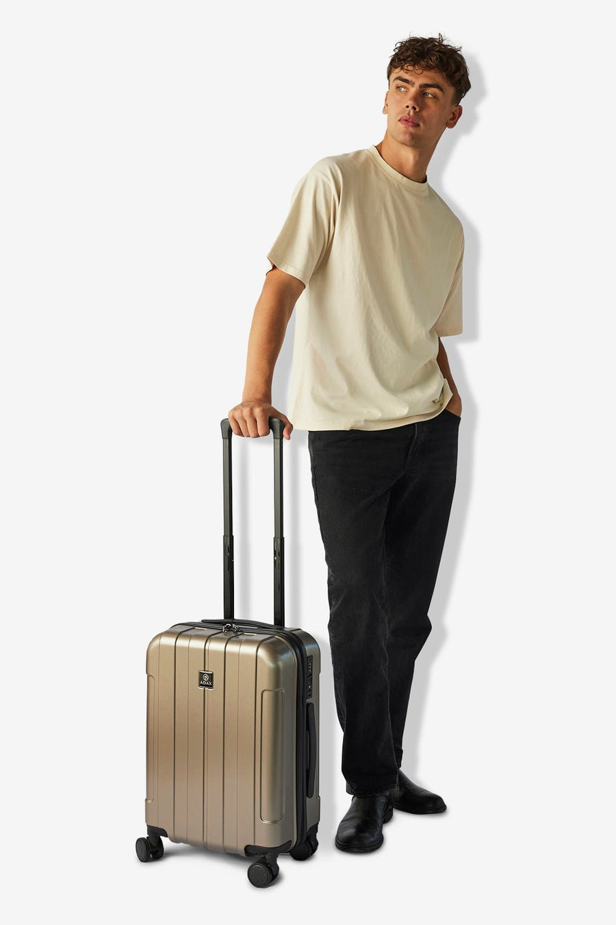 Adax hardcase 55cm Renee Grafit - ADAX - Kufferter