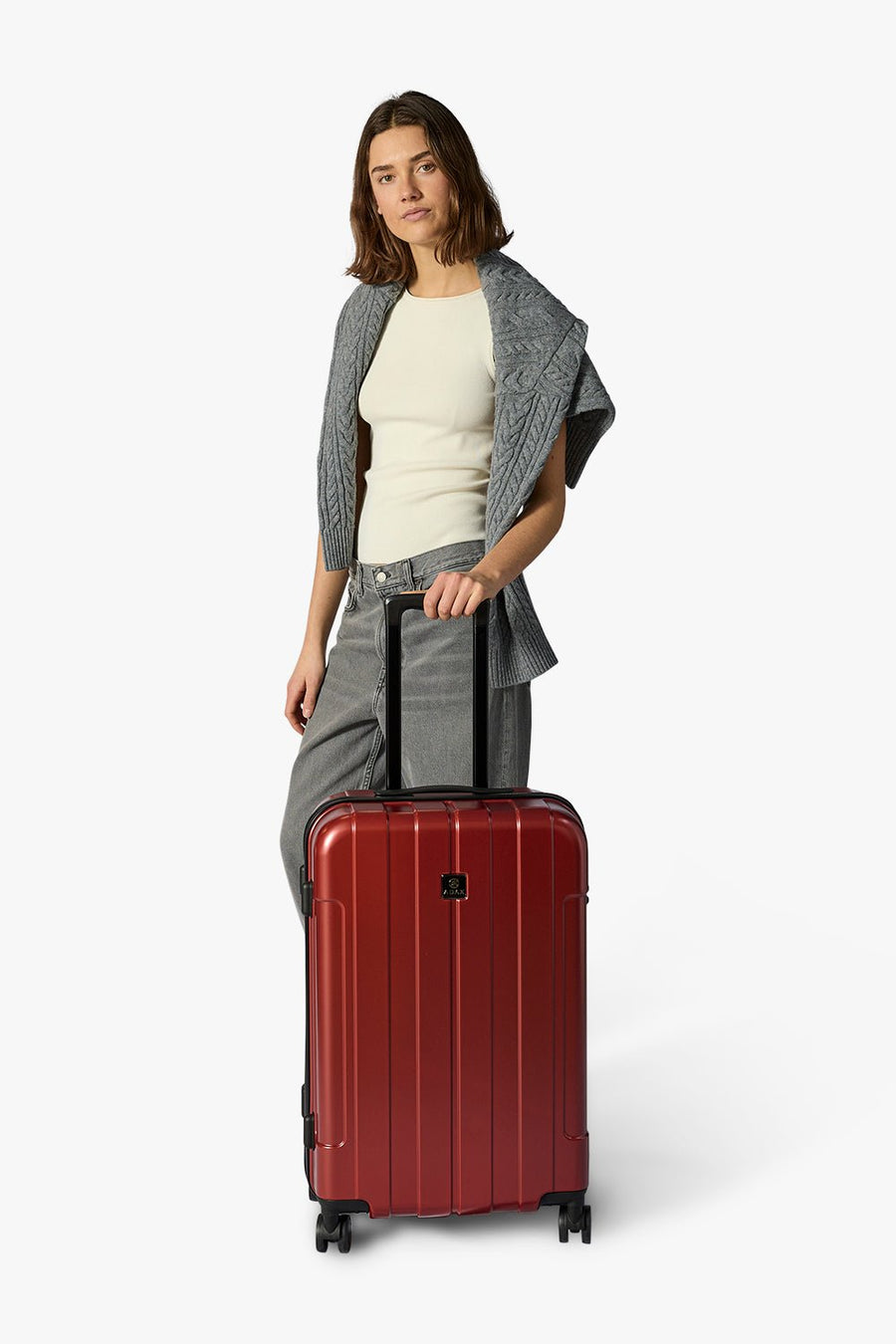 Adax hardcase 67cm Miley Red - ADAX - Kufferter