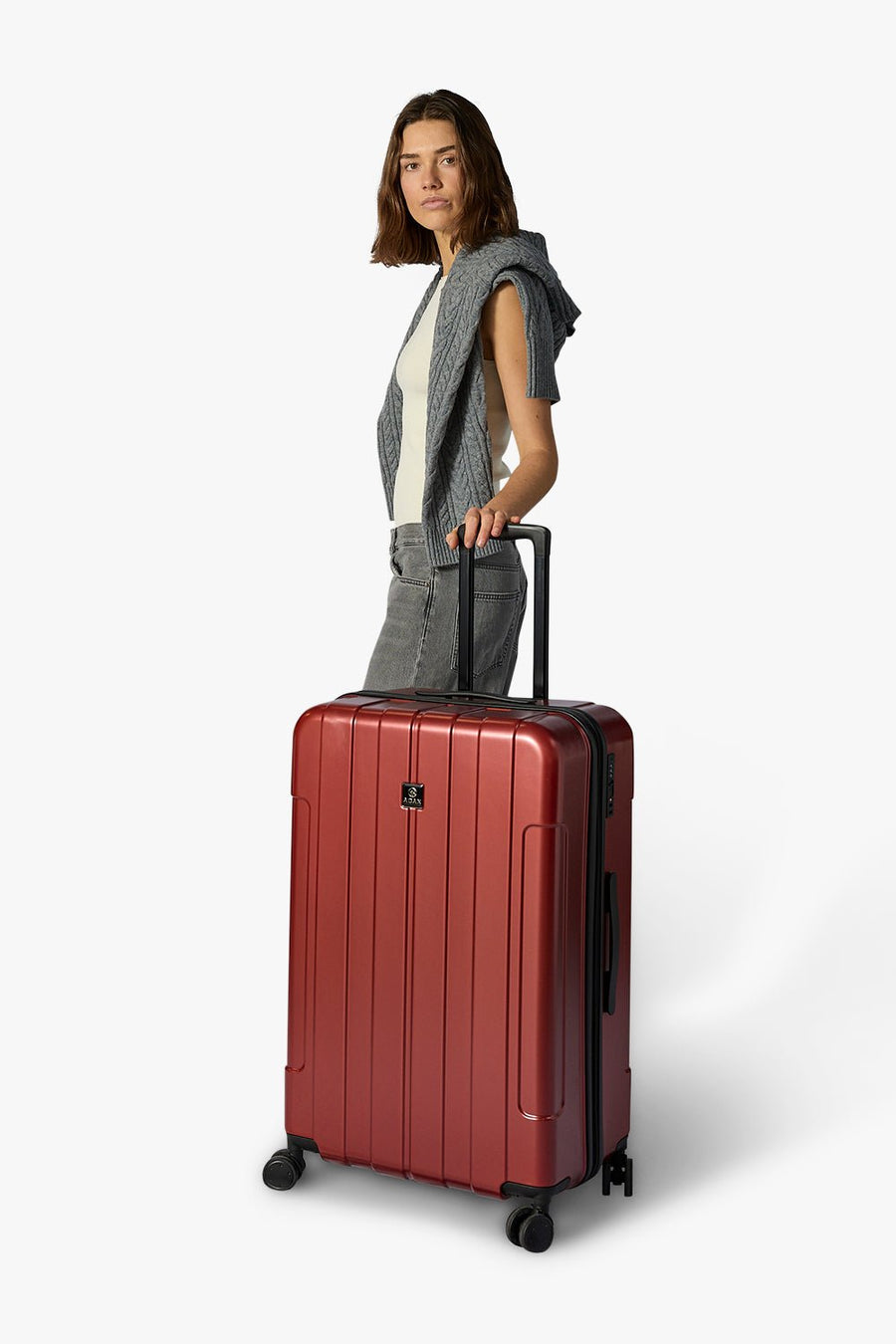 Adax hardcase 76cm Andy Red - ADAX - Kufferter