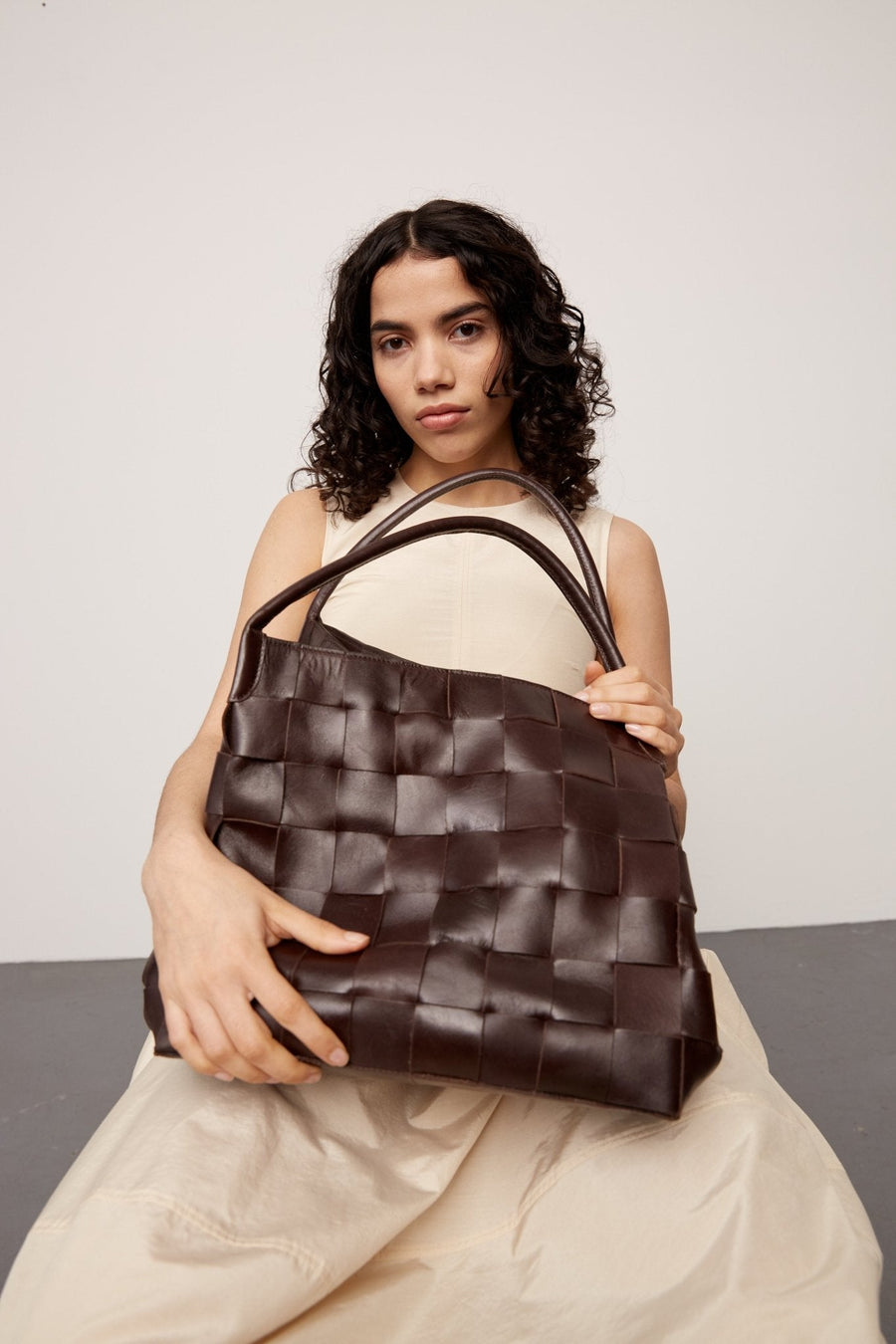 Limona shoulder bag Amelia Dark brown - ADAX - Tasker