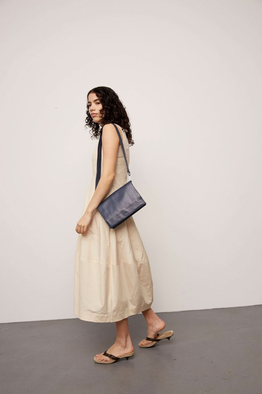 Amalfi shoulder bag Sandra Dark blue - ADAX - Tasker