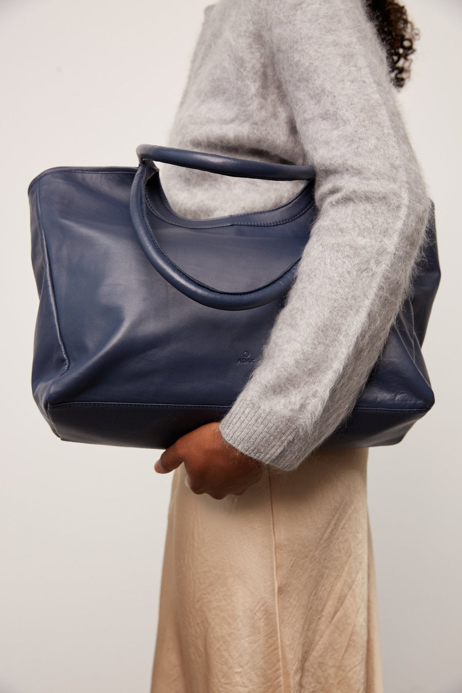Amalfi shopper Sienna Dark blue - ADAX - Tasker