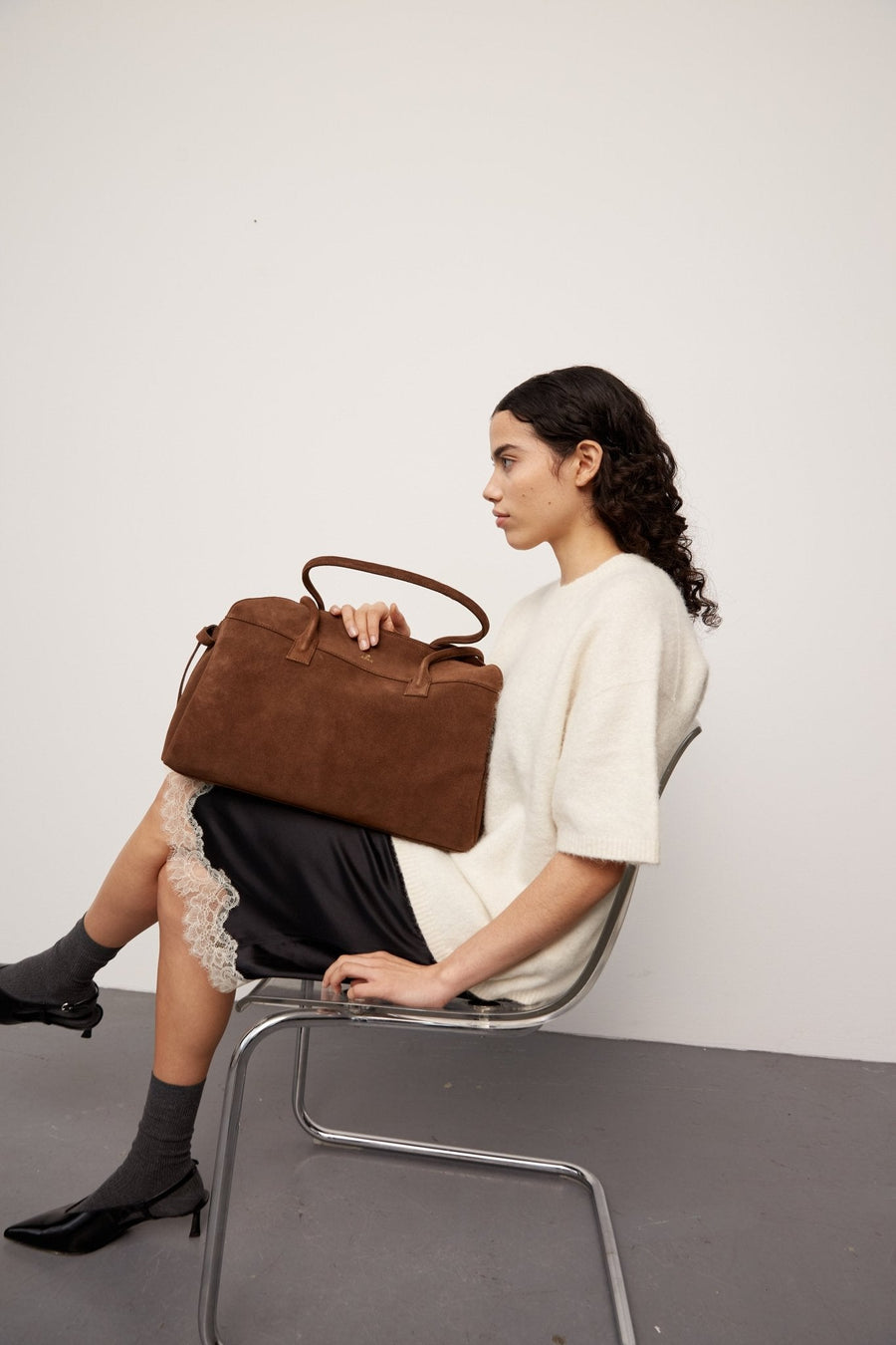 Rozzano shoulder bag Vivienne Chocolate - ADAX - Tasker