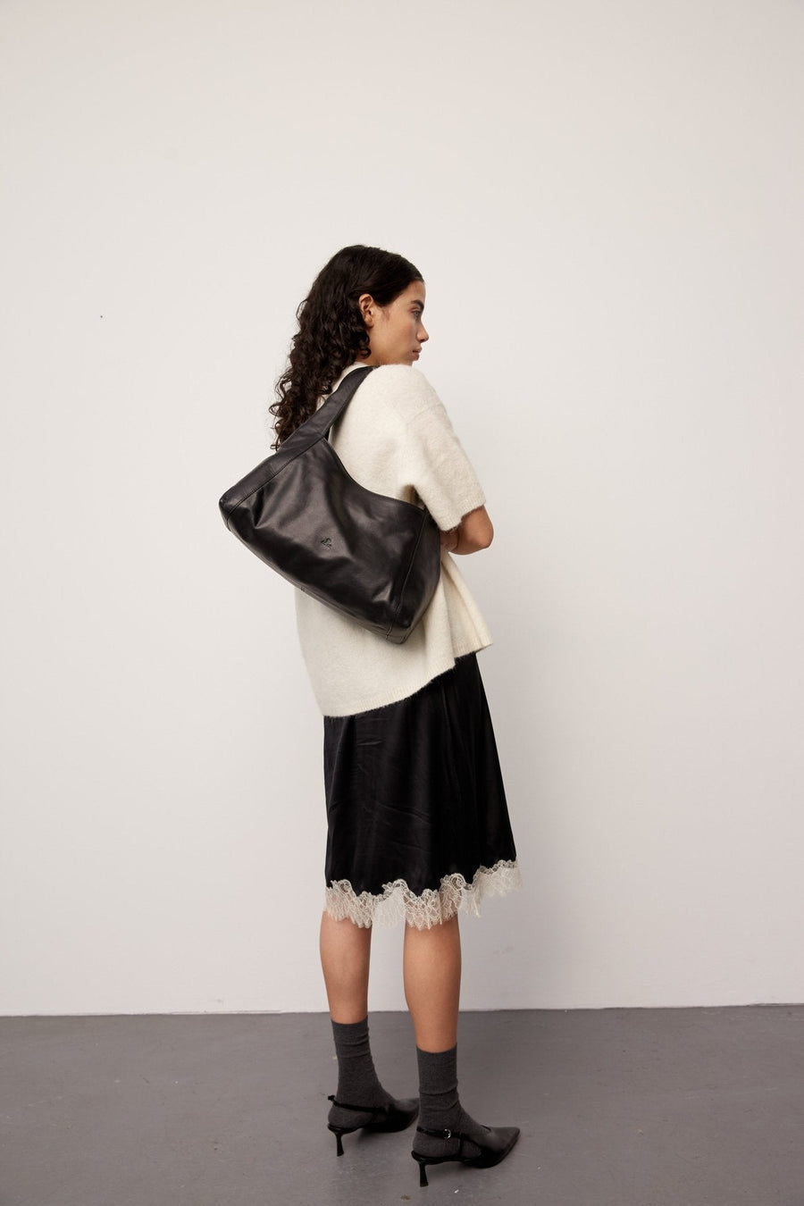 Vittoria shoulder bag Every Black - ADAX - Tasker