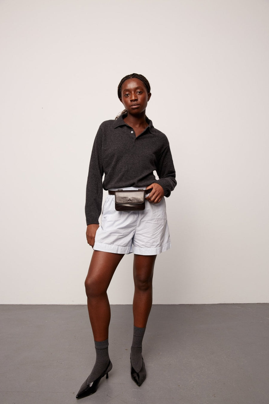 Milano belt bag Rosa Dark brown - ADAX - Bumbags