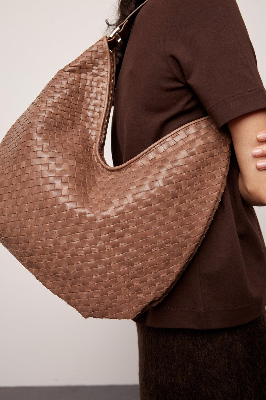 Salerno shoulder bag Mindy Taupe - ADAX - Skuldertasker