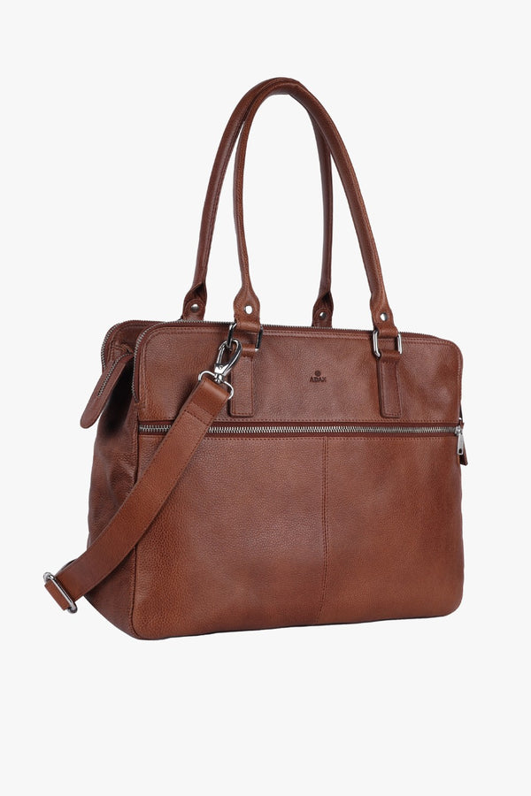 Napoli handbag Gerda 14¨ Caramel