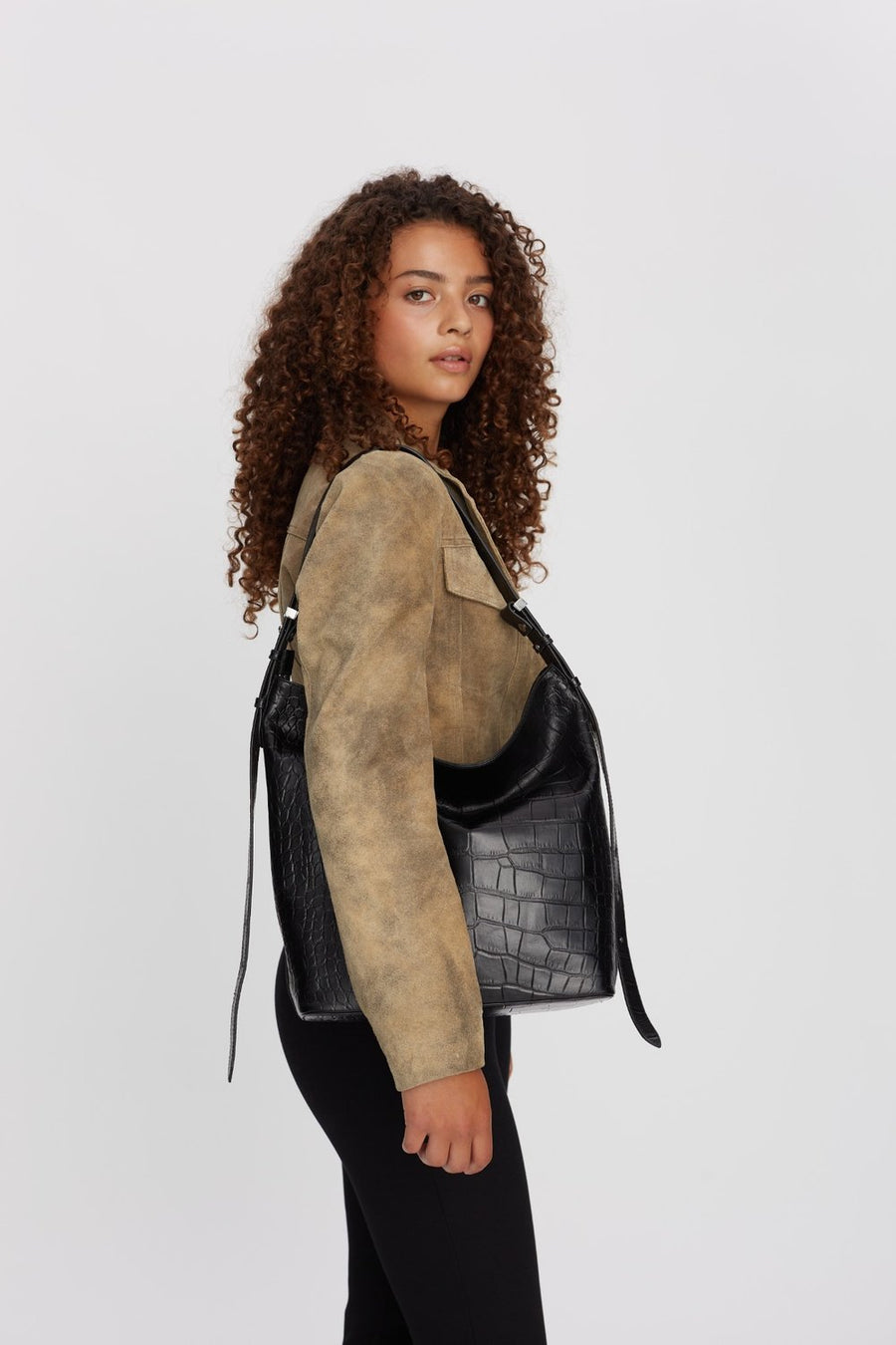 Teramo shoulder bag Selma Black - ADAX - Skuldertasker